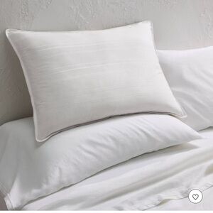 Todays special NWT set of 2 Standard/Queen  Washable Firm Down Pillow - Casaluna